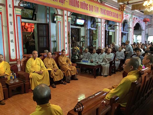 Thái Bình: Trường hạ chùa Phúc Lâm tổ chức lễ khai pháp