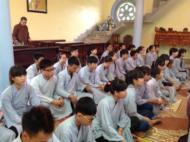 Vĩnh Phúc: Khóa tu một ngày an lạc lần ba tại chùa Tích Sơn