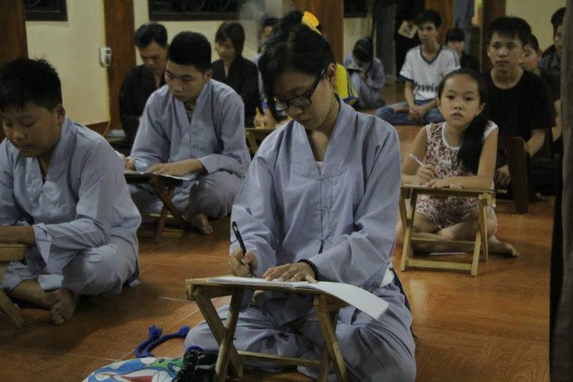 Thái Bình: Nhà chùa mở lớp học Phật pháp và lớp học võ cho các em nhỏ