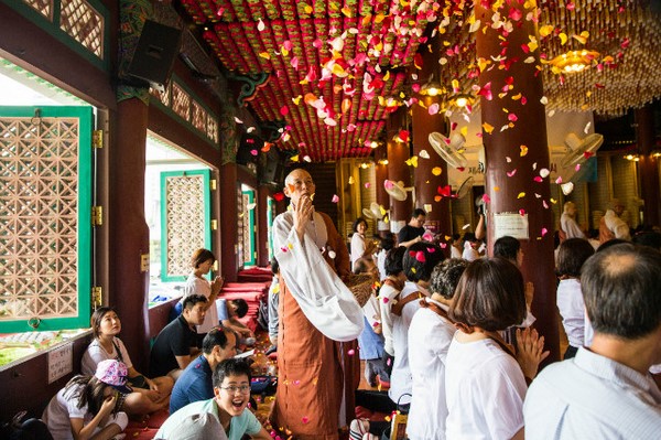 Hàn Quốc: Chùm ảnh Đàn truyền giới cho 300 giới tử sinh viên tại Phụng Ân Tự