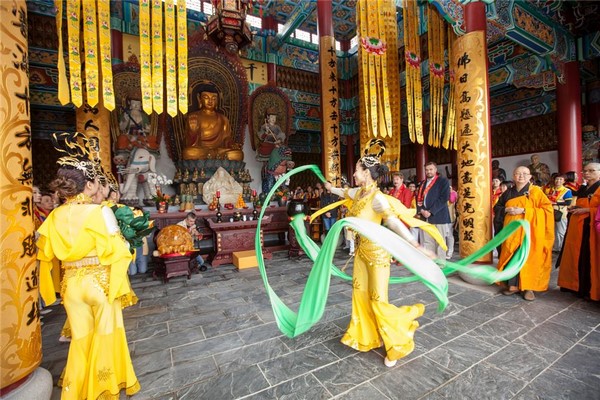 Vương quốc Bỉ: Lễ Lạc thành Khai quang ngôi Già lam Thiên Không Tự