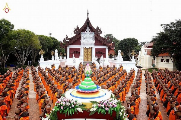 Thái Lan: Chùm ảnh Lễ cung nghinh Xá lợi và đón rước tại ngôi Cổ tự Wat Chedi Luang