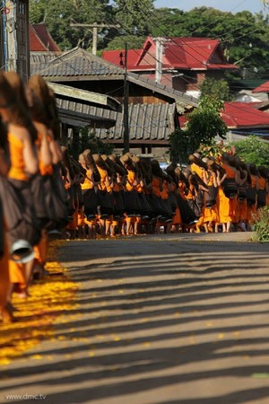 Thái Lan: Chùm ảnh Lễ cung nghinh Xá lợi và đón rước tại ngôi Cổ tự Wat Chedi Luang