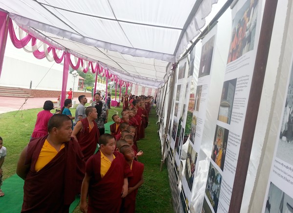 Ấn Độ: Triển lãm Sinh nhật đức Đạt Lai Lạt Ma thứ tại Tu Tu viện Mindrolling,