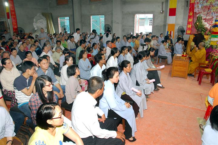 TP. HCM: Chùa Giác Ngộ tổ chức lễ Tắm Phật và Quy Y Tam Bảo