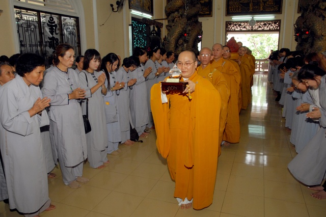 TP.HCM: Khai mạc triển lãm - hội chợ Phật giáo và cung nghinh xá lợi xương Bồ tát Thích Quảng Đức