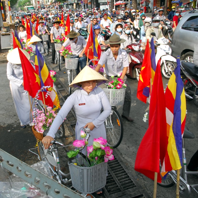 TP.HCM: Khai mạc triển lãm - hội chợ Phật giáo và cung nghinh xá lợi xương Bồ tát Thích Quảng Đức