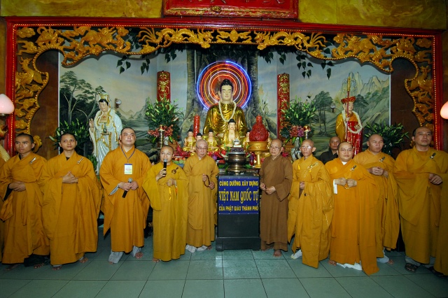 TP.HCM: Khai mạc triển lãm - hội chợ Phật giáo và cung nghinh xá lợi xương Bồ tát Thích Quảng Đức