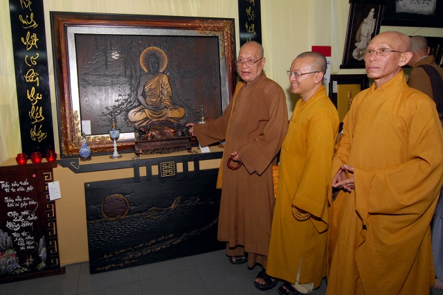 TP.HCM: Khai mạc triển lãm - hội chợ Phật giáo và cung nghinh xá lợi xương Bồ tát Thích Quảng Đức