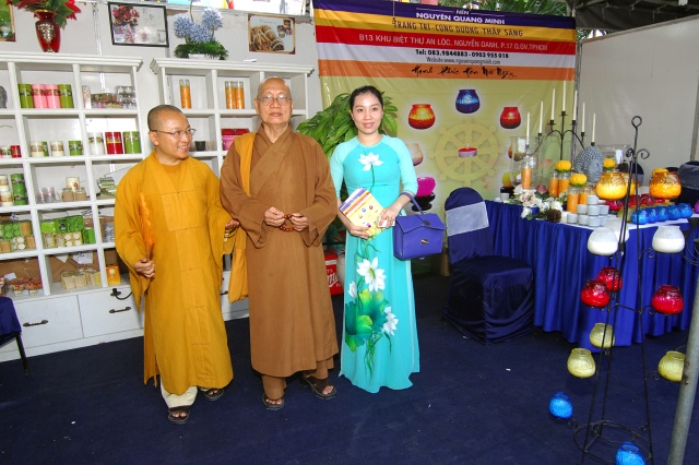 TP.HCM: Khai mạc triển lãm - hội chợ Phật giáo và cung nghinh xá lợi xương Bồ tát Thích Quảng Đức