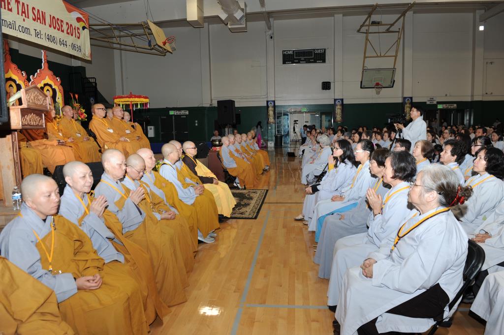 Chùa Thiên Trúc, San Jose, Hoa Kỳ Khai Mạc Khóa Tu Phật Pháp Mùa Hè Năm 2015