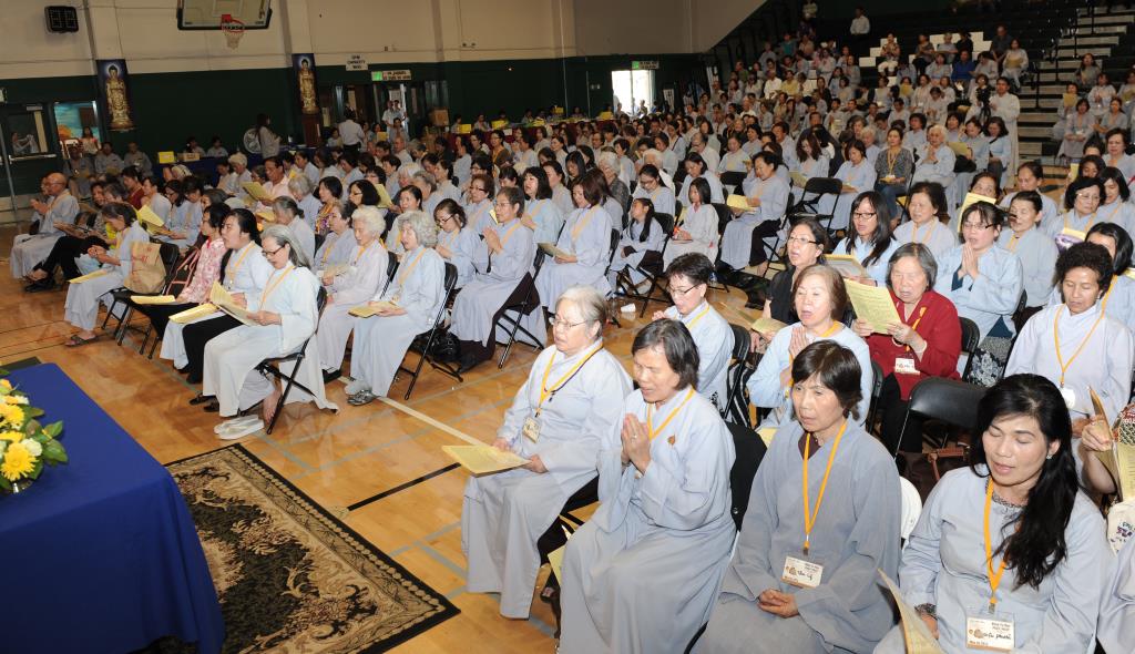 Chùa Thiên Trúc, San Jose, Hoa Kỳ Khai Mạc Khóa Tu Phật Pháp Mùa Hè Năm 2015