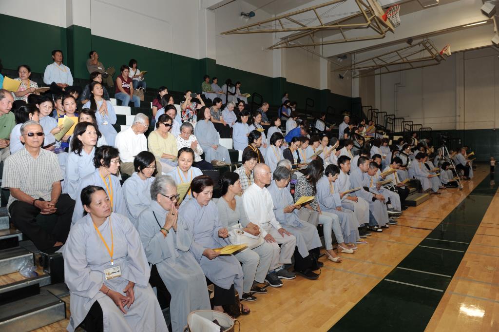 Chùa Thiên Trúc, San Jose, Hoa Kỳ Khai Mạc Khóa Tu Phật Pháp Mùa Hè Năm 2015