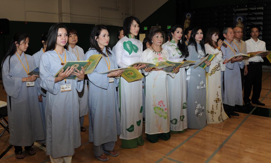 Chùa Thiên Trúc, San Joe (Hoa Kỳ) Tổ Chức Lễ Bế Mạc Khóa Tu Phật Pháp Mùa Hè Năm 2015