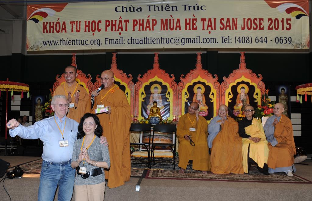 Chùa Thiên Trúc, San Joe (Hoa Kỳ) Tổ Chức Lễ Bế Mạc Khóa Tu Phật Pháp Mùa Hè Năm 2015