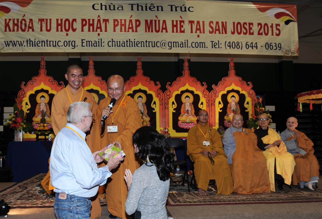 Chùa Thiên Trúc, San Joe (Hoa Kỳ) Tổ Chức Lễ Bế Mạc Khóa Tu Phật Pháp Mùa Hè Năm 2015