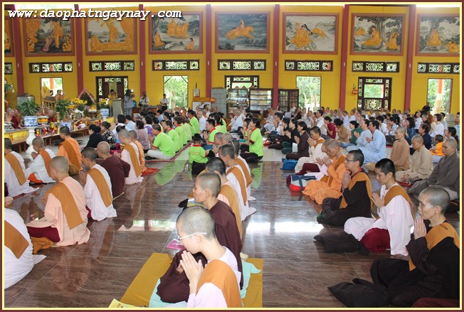 Đồng Nai: lễ Dâng Y tắm mưa tại Thiền Viện Phước Sơn