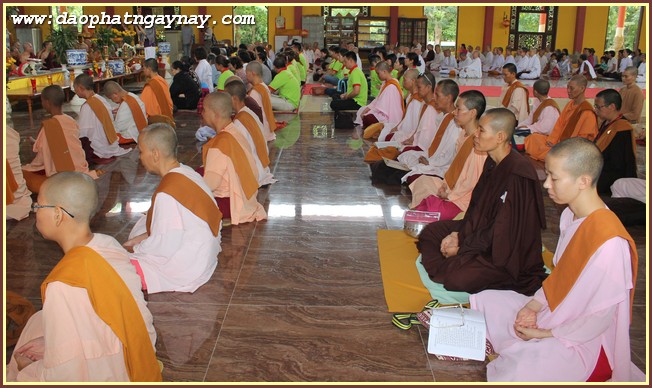 Đồng Nai: lễ Dâng Y tắm mưa tại Thiền Viện Phước Sơn