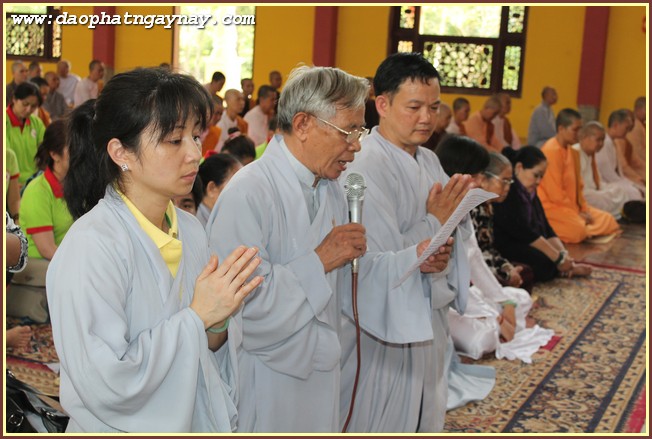 Đồng Nai: lễ Dâng Y tắm mưa tại Thiền Viện Phước Sơn