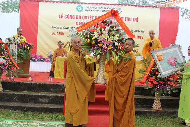Thái Nguyên: Lễ Công Bố QĐ Bổ Nhiệm Trụ Trì Chùa Linh Thông