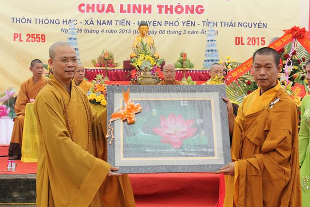 Thái Nguyên: Lễ Công Bố QĐ Bổ Nhiệm Trụ Trì Chùa Linh Thông