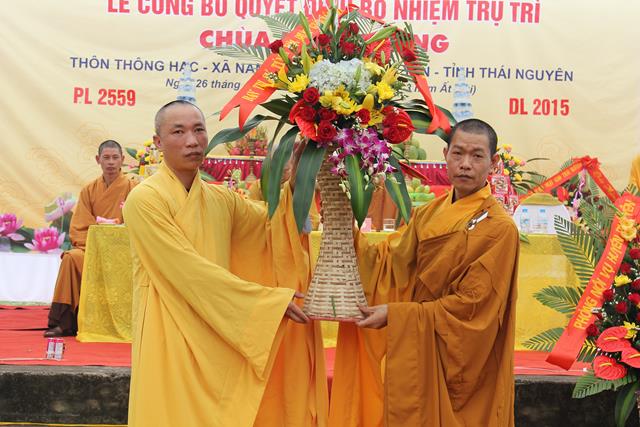Thái Nguyên: Lễ Công Bố QĐ Bổ Nhiệm Trụ Trì Chùa Linh Thông