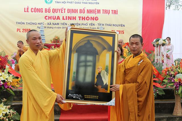 Thái Nguyên: Lễ Công Bố QĐ Bổ Nhiệm Trụ Trì Chùa Linh Thông
