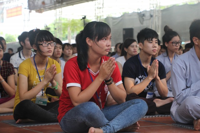 Thái Bình: Chùm ảnh buổi lễ kết khóa đầy xúc động tại chùa Từ Xuyên