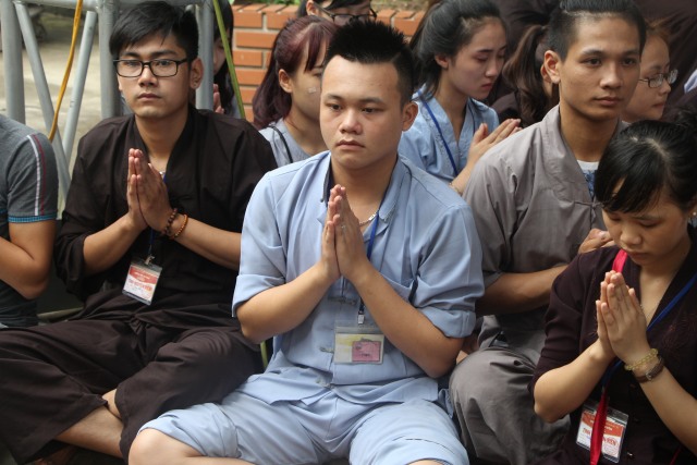 Thái Bình: Chùm ảnh buổi lễ kết khóa đầy xúc động tại chùa Từ Xuyên
