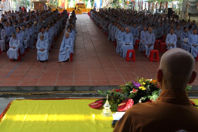 Thái Bình: Đại lễ cầu siêu tại chùa Từ Xuyên