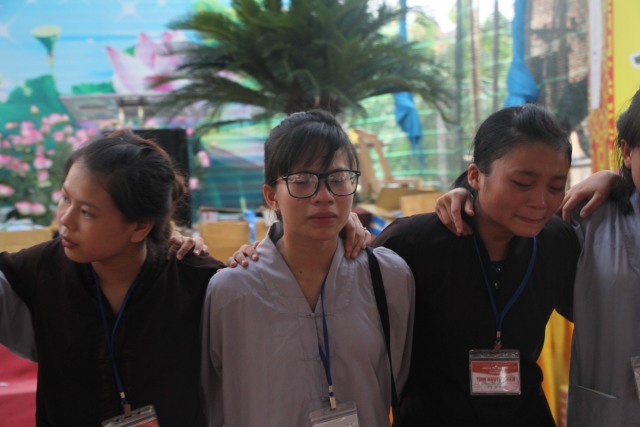 Thái Bình: Chùm ảnh buổi lễ kết khóa đầy xúc động tại chùa Từ Xuyên