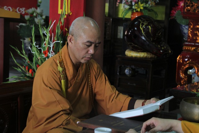 Thái Bình: Trường hạ chùa Thánh Long tổ chức lễ khai pháp