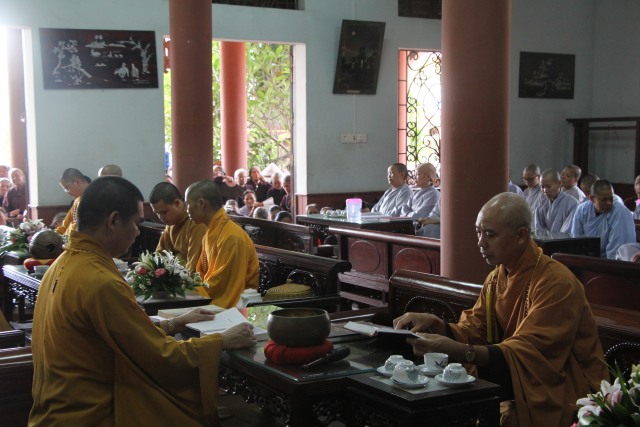 Thái Bình: Trường hạ chùa Thánh Long tổ chức lễ khai pháp