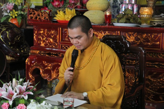 Thái Bình: Trường hạ chùa Thánh Long tổ chức lễ khai pháp