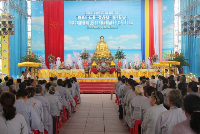 Thái Bình: Đại lễ cầu siêu anh linh các Anh hùng liệt sĩ tại chùa Từ Xuyên