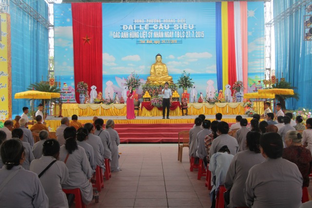 Thái Bình: Đại lễ cầu siêu anh linh các Anh hùng liệt sĩ tại chùa Từ Xuyên