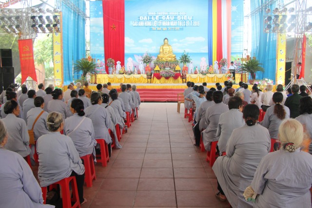 Thái Bình: Đại lễ cầu siêu anh linh các Anh hùng liệt sĩ tại chùa Từ Xuyên