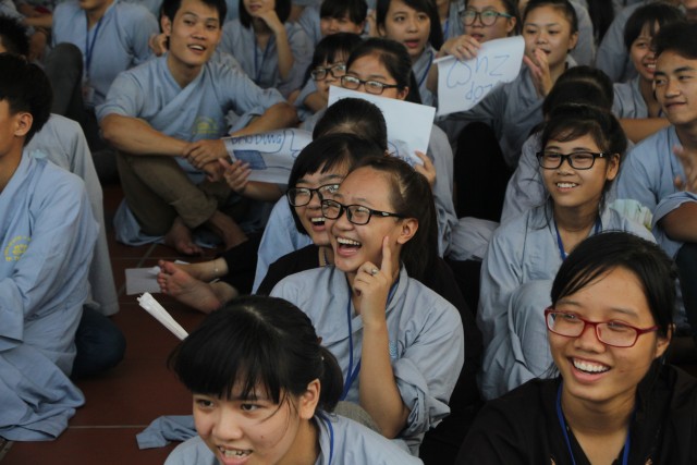 Thái Bình: Nhiều cảm xúc trong ngày tu thứ hai tại chùa Từ Xuyên