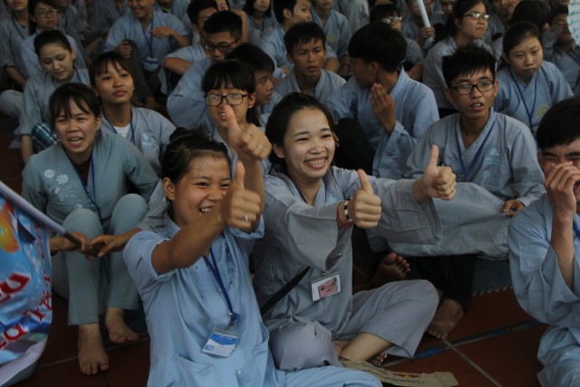 Thái Bình: Nhiều cảm xúc trong ngày tu thứ hai tại chùa Từ Xuyên