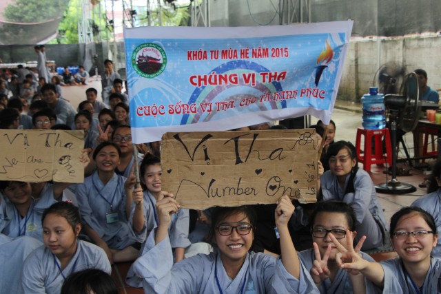 Thái Bình: Nhiều cảm xúc trong ngày tu thứ hai tại chùa Từ Xuyên