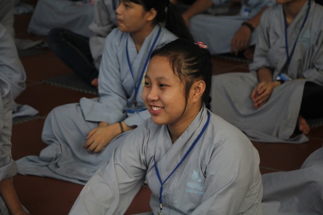 Thái Bình: Nhiều cảm xúc trong ngày tu thứ hai tại chùa Từ Xuyên