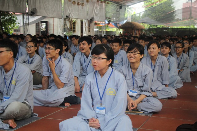 Thái Bình: Nhiều cảm xúc trong ngày tu thứ hai tại chùa Từ Xuyên