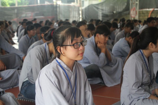 Thái Bình: Nhiều cảm xúc trong ngày tu thứ hai tại chùa Từ Xuyên