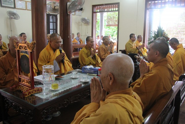 Thái Bình: Trường hạ chùa Quan Âm tổ chức lễ khai pháp