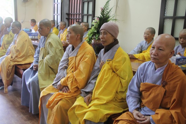 Thái Bình: Trường hạ chùa Quan Âm tổ chức lễ khai pháp