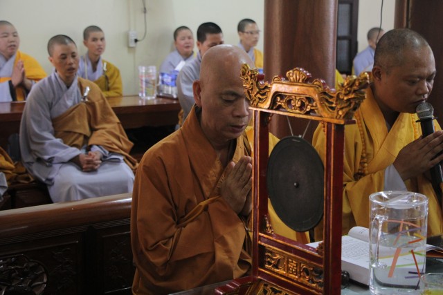 Thái Bình: Trường hạ chùa Quan Âm tổ chức lễ khai pháp