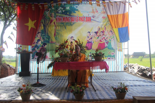 Thái Bình: Chùa Đồng Tiến (Hồng An, Hưng Hà) tổ chức lễ quy y Tam Bảo