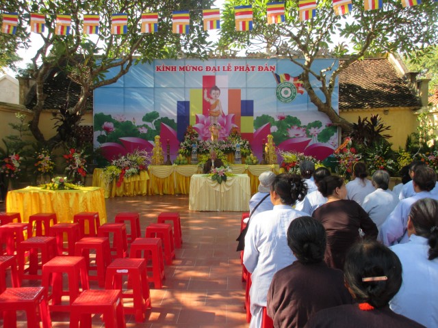 Hà Nam: Phật đản về trên vùng thôn quê Lý Nhân