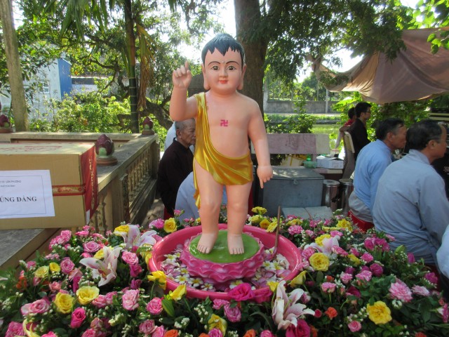 Hà Nam: Phật đản về trên vùng thôn quê Lý Nhân