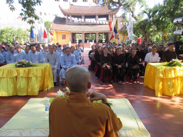 Hà Nam: Phật đản về trên vùng thôn quê Lý Nhân